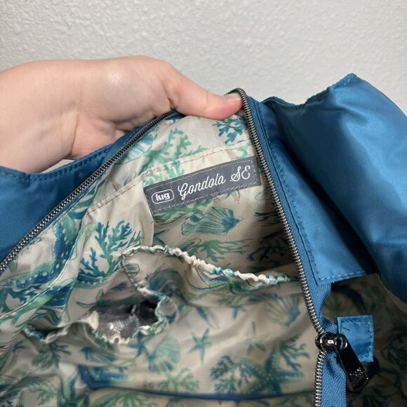 LUG Gondola Slouch Shoulder Bag Tote Ocean Blue Original Gandola SE Carry All - Picture 4 of 4